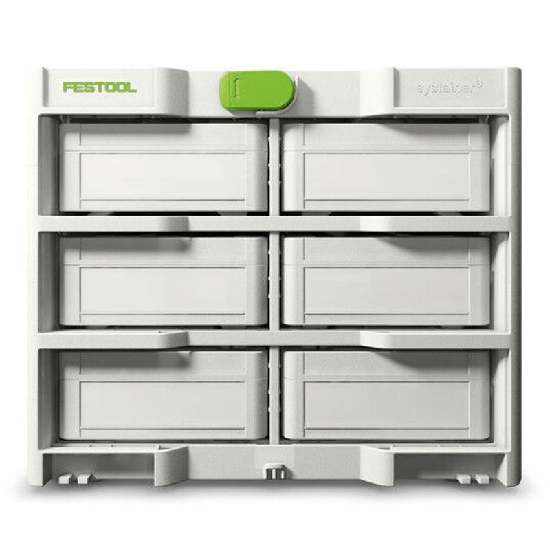 Festool Systainer³-rack SYS3-RK/6 M 337-Set