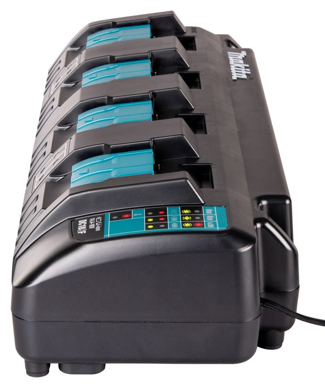 Makita DC18SF 4-portsladdare för 14,4-18V batterier