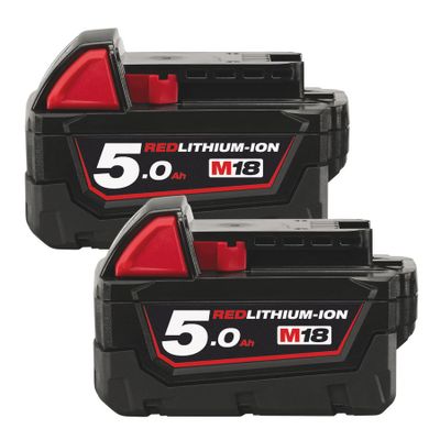 Milwaukee Batteripaket M18 B52 (2x5,0ah)