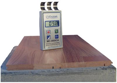 Exotek fuktmätare för trä-, byggmaterial (oförstörande) MC-380XCA