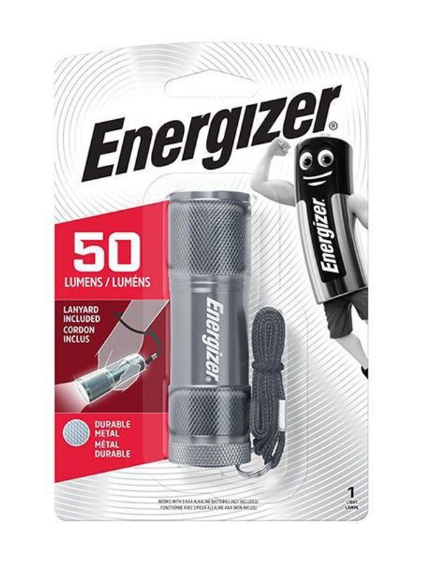 Energizer Ficklampa Metall (50 lumen)