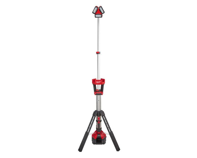 Milwaukee M18 HSAL-0 Arbetsbelysning på stativ 18V (utan batterier)