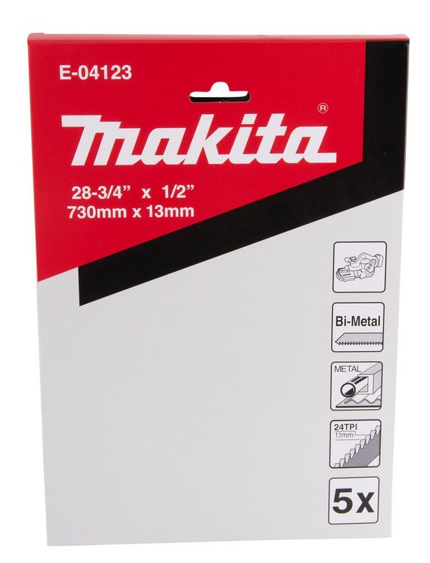 Makita E-04123 Bandsågblad BiM 13x0,5x730mm 24 tänder