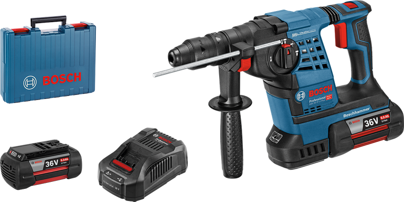 Bosch GBH 36 VF-LI Plus Borrhammare SDS+ 36V (2x6,0ah)