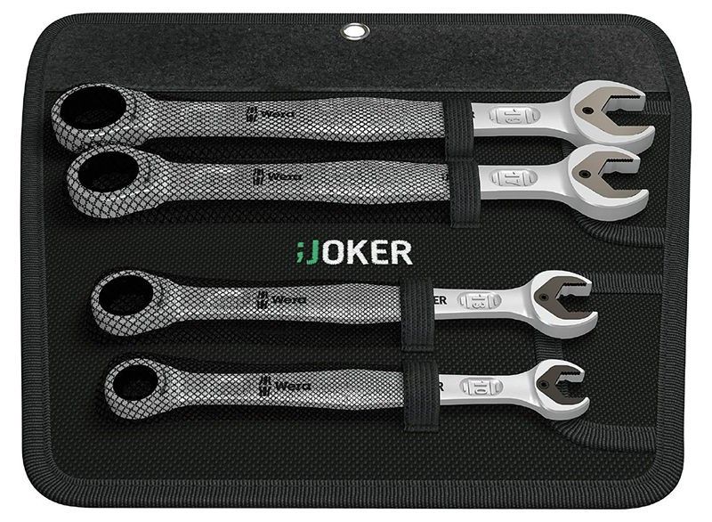 Wera Joker U-Ringspärrnyckelsats 4st (10-19mm)