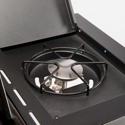 Landmann Rexon 4.1 gasolgrill rostfri med kokplatta 3 kW Modulus