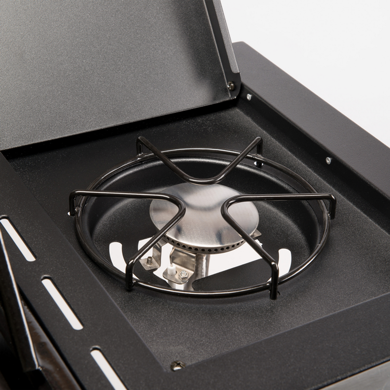 Landmann Rexon 4.1 gasolgrill rostfri med kokplatta 3 kW Modulus