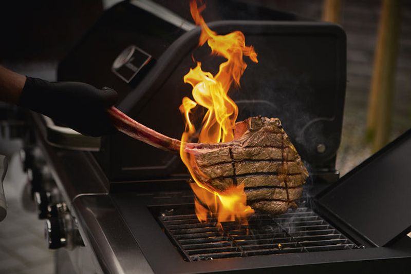 Landmann Triton 4.1 maxX gasolgrill 800° 3,5 kW Svart 4-Brännare