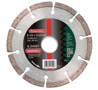 Metabo Diamantkapskiva Segmenterad (125mm)