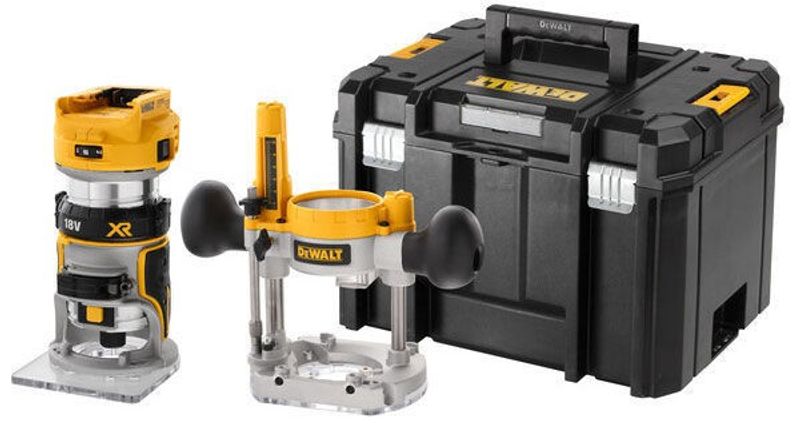 DeWalt DCW604NT Kombifräs 18V XR SET (Utan batterier)