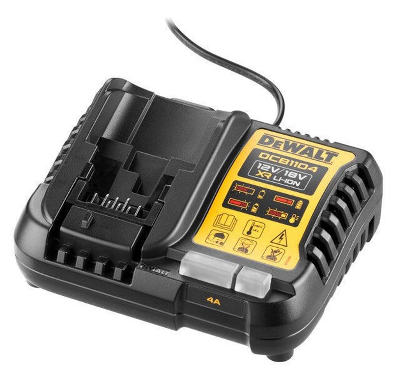 DeWalt DCB1104 Laddare kompatibel med 10,8-18V XR Li-ion-batterier