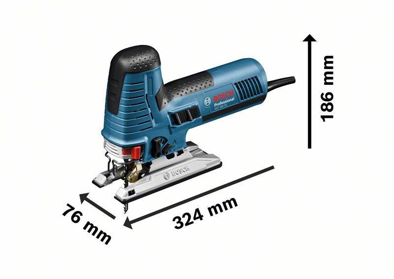 Bosch GST 160 CE Sticksåg 800W (L-Boxx)