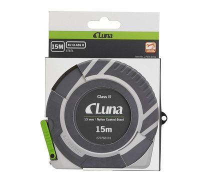 Luna LS Mätband Stål 15m KL II
