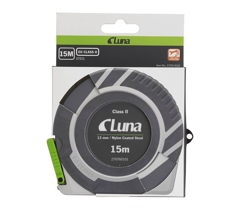 Luna LS Mätband Stål 15m KL II