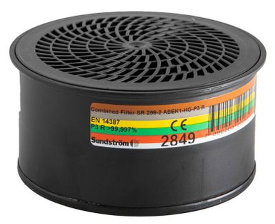 Sundström SR 299-2 Kombifilter ABEK1 P3 HG