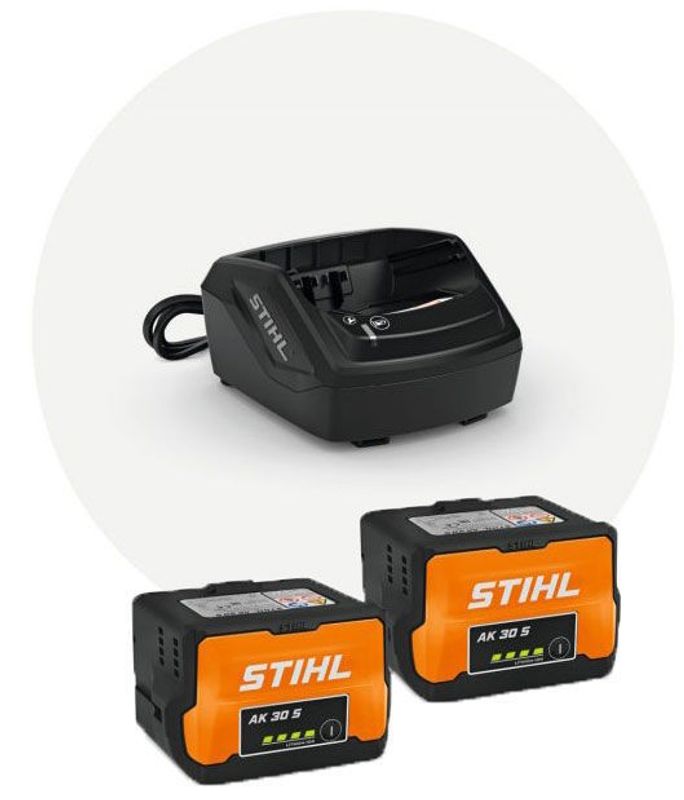 STIHL Startset med 2x batteri AK 30 S och laddare AL 101