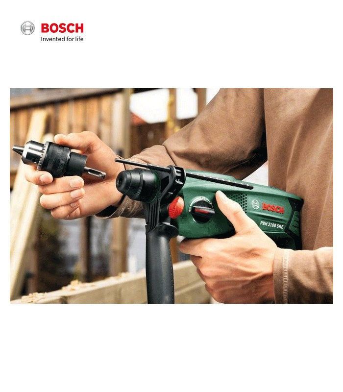 Bosch PBH 2100 SRE Borrhammare Inkl. extra chuck (SDS-PLUS)