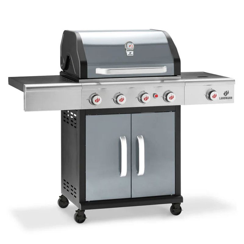 Landmann Triton 4.1 maxX gasolgrill Graphite Grey 4-brännare
