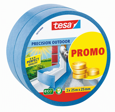 Tesa Outdoor Maskeringstejp 2-P 25mm x 25m