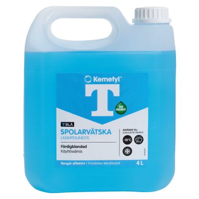 Kemetyl T-Blå Spolarvätska FB 4L