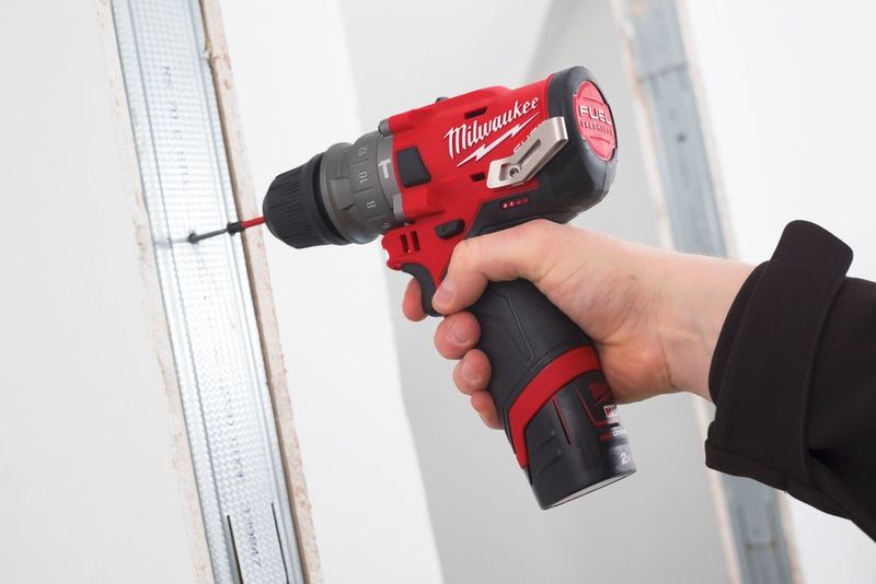 Milwaukee Slagborrmaskin M12 FPDXKIT-202X (2x2,0ah)