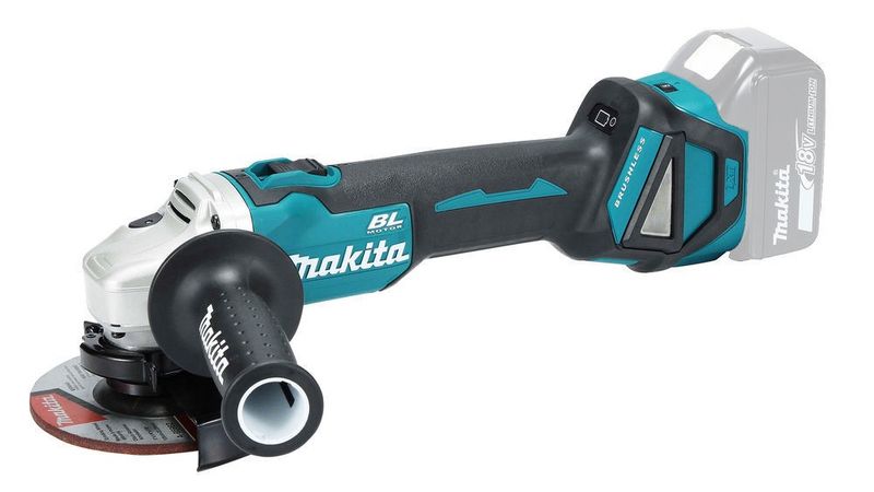 Makita DGA512ZU Vinkelslip 18V 125mm (Utan batterier)