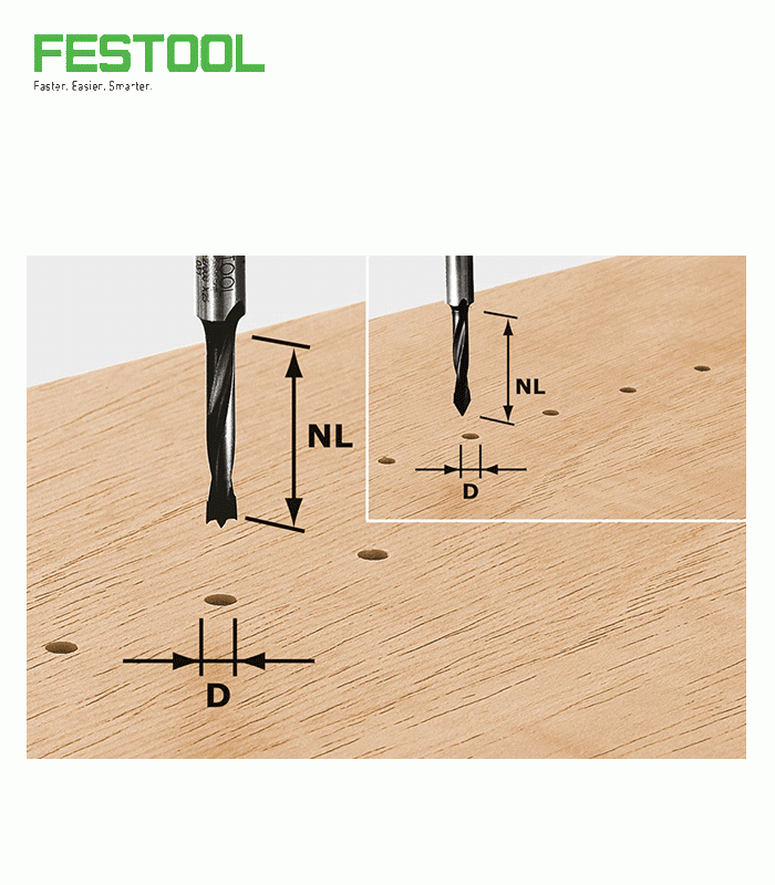 Festool Tappborr HW S8