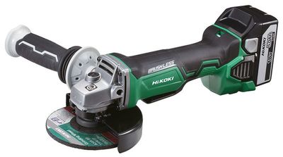 HiKOKI G18DBBAL Vinkelslip 18V 125mm AVB HCS (2x5,0ah)