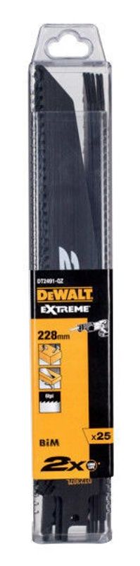 DeWalt DT2491 Tigersågblad 6 TPI 25-Pack