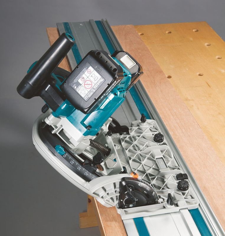Makita DSP601ZJU Sänksåg 165mm 2x18V (Utan batterier)