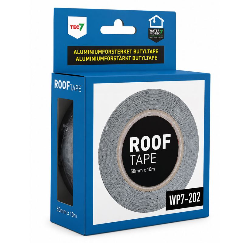Tec7 ROOF TAPE Tätningstejp 50mm x 10m