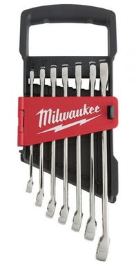 Milwaukee U-Ringnyckelsats 10-17mm 7-delar