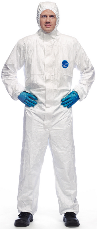 Tyvek Korttidsoverall 500 Xpert Vit