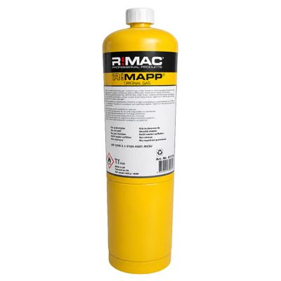 R!MAC Mapgas Engångsbehållare – 400 g, 240 minuters brukstid
