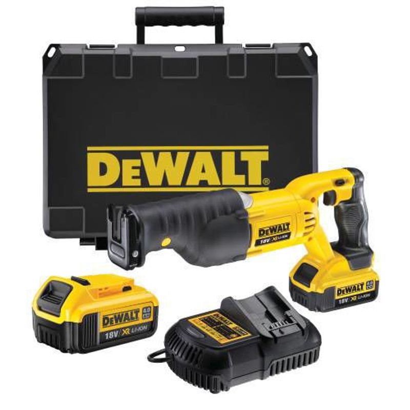 DeWalt DCS380M2 Tigersåg 18V XR  (2x4,0Ah)