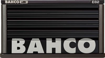Bahco 1482K4 Överskåp 4 Lådor för E72 Svart
