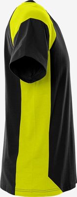 Fristads T-shirt 7046 THV Svart/Varsel Gul