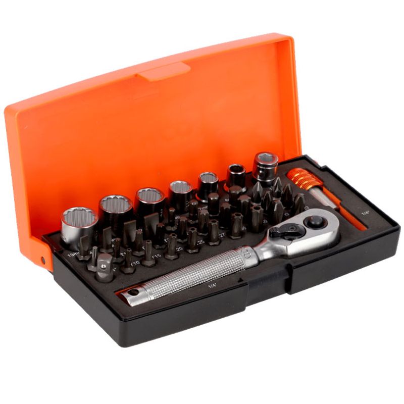 Bahco S39MH hylsnyckelsats 1/4″ 39-delar