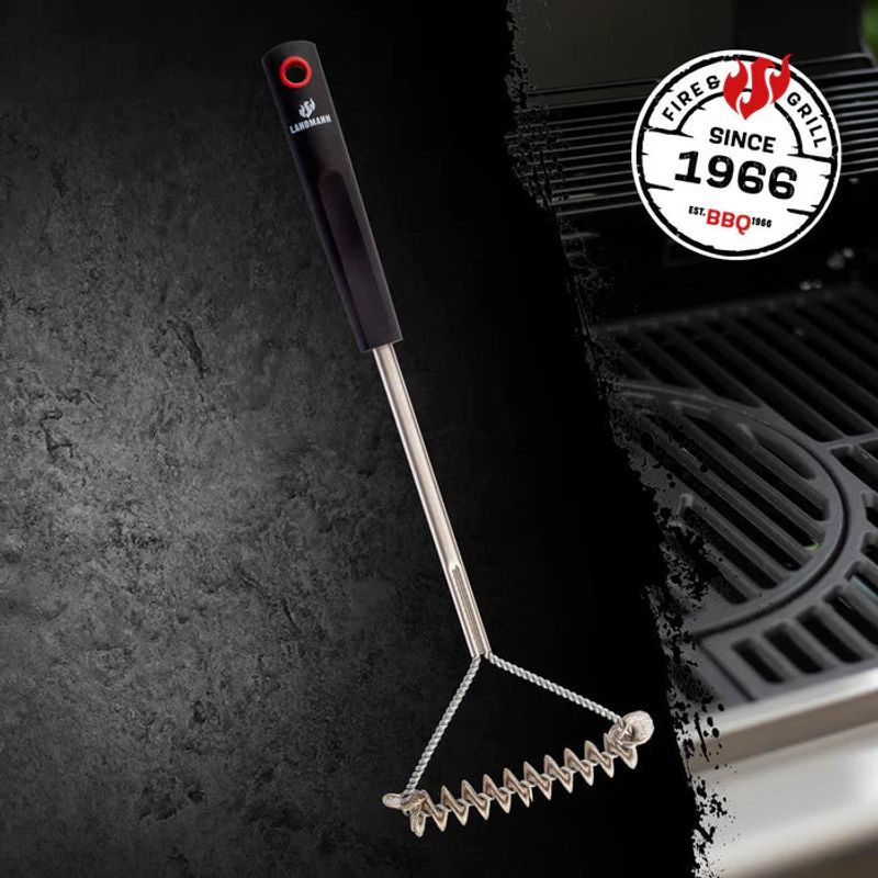 Landmann grillborste rostfritt stål borstfri 45cm