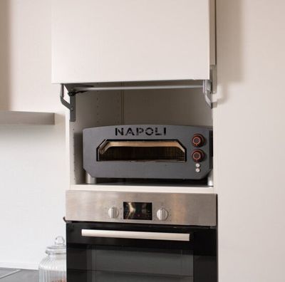 Napoli Elektrisk Pizzaugn 13" 2000W, Antracitgrå