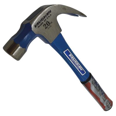 Vaughan Snickarhammare Glasfiberskaft Böjd Klo (20 Oz)
