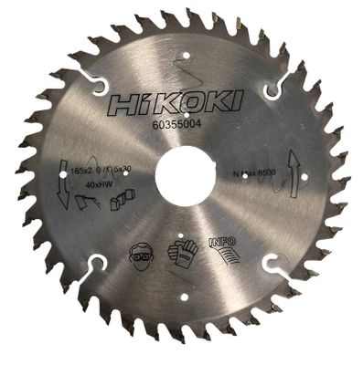 HiKOKI Sågklinga 165x30mm 40T (Fina snitt)