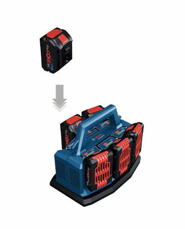 Bosch GAL 18V 6-80 Multiladdare 18V