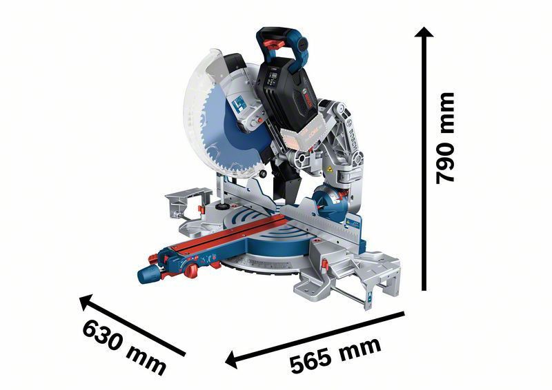 Bosch GCM 18V-305 GDC Kap-/Gersåg 18V 305mm BITURBO (Utan batterier)