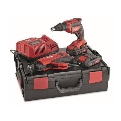 Flex Gipsskruvdragare med magasin DW45 18.0-EC M Set
