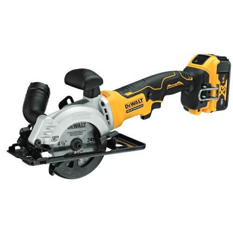 DeWalt DCS571P2 Cirkelsåg 18V XR  115mm (2x5,0Ah)