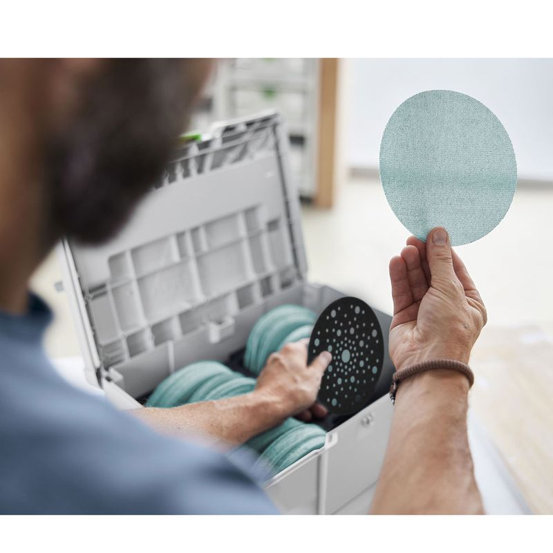 Festool Slippappers-Systainer³ Granat Net D150 GR NET SYS