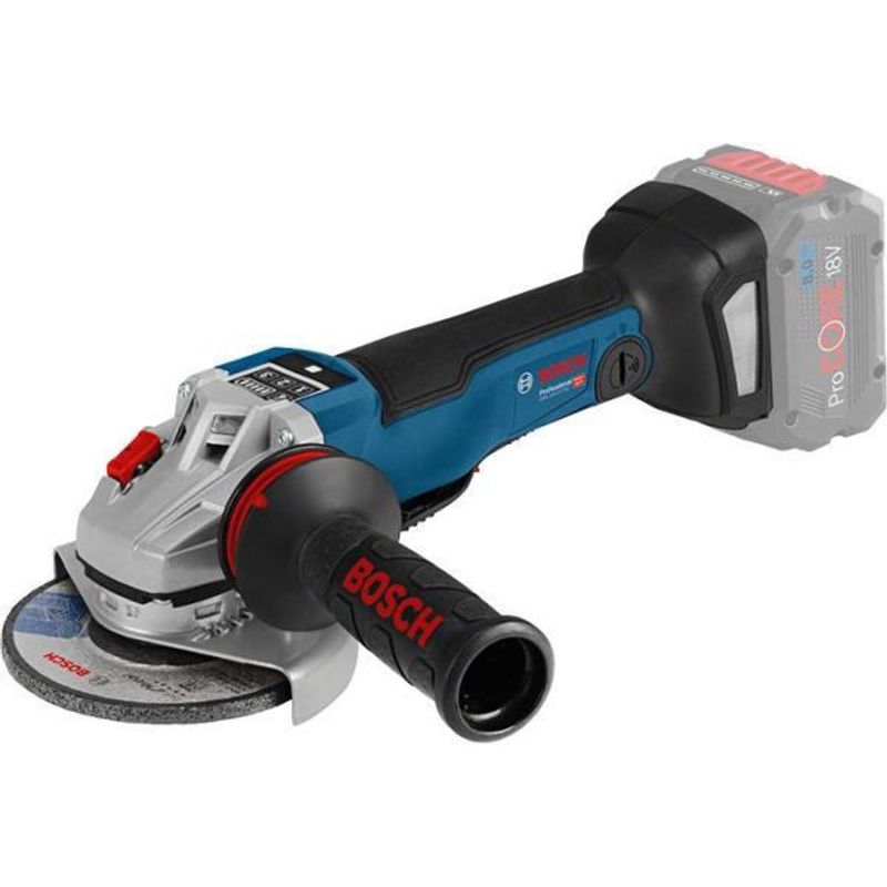 Bosch GWS 18V-10 PSC Vinkleslip 18V 125mm (Utan batterier)