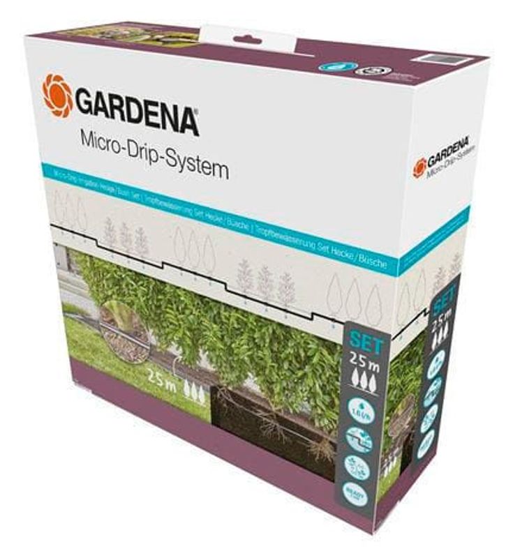 Gardena 13500-20 Micro-Drip Startset Buskar/Häckar (25 m)