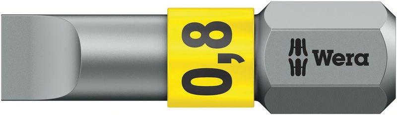 Wera 800/1 Z Bits Spår 0,5 x 4 mm x 25 mm